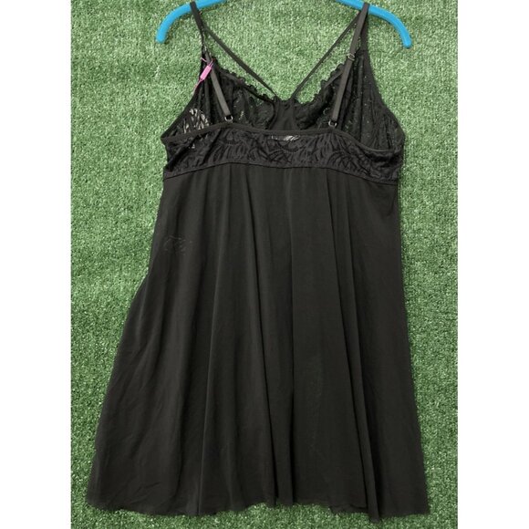 Avidlove Lingerie for Women Lace One Piece Boudoir Plus Size 3XL NWT Black - Picture 7 of 12